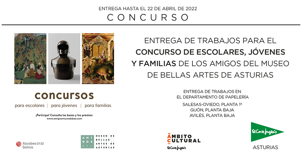Imagen del evento ENTREGA DE TRABAJOS PARA EL CONCURSO ASOC. AMIGOS MUSEO BELLAS ARTES DE ASTURIAS
